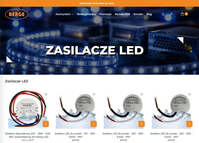 Jak dobrać zasilacz LED do taśmy? Napięcie, moc i zapas mocy bez zgadywania